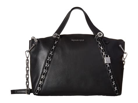 michael kors sadie large satchel bag leather|michael michael kors sadie large top zip satchel .